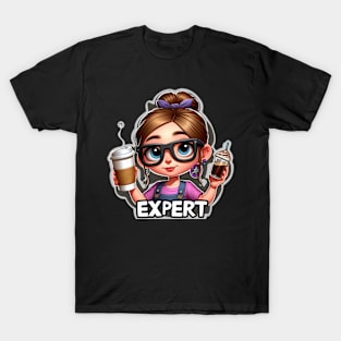 Caffeine Connoisseur Expert T-Shirt